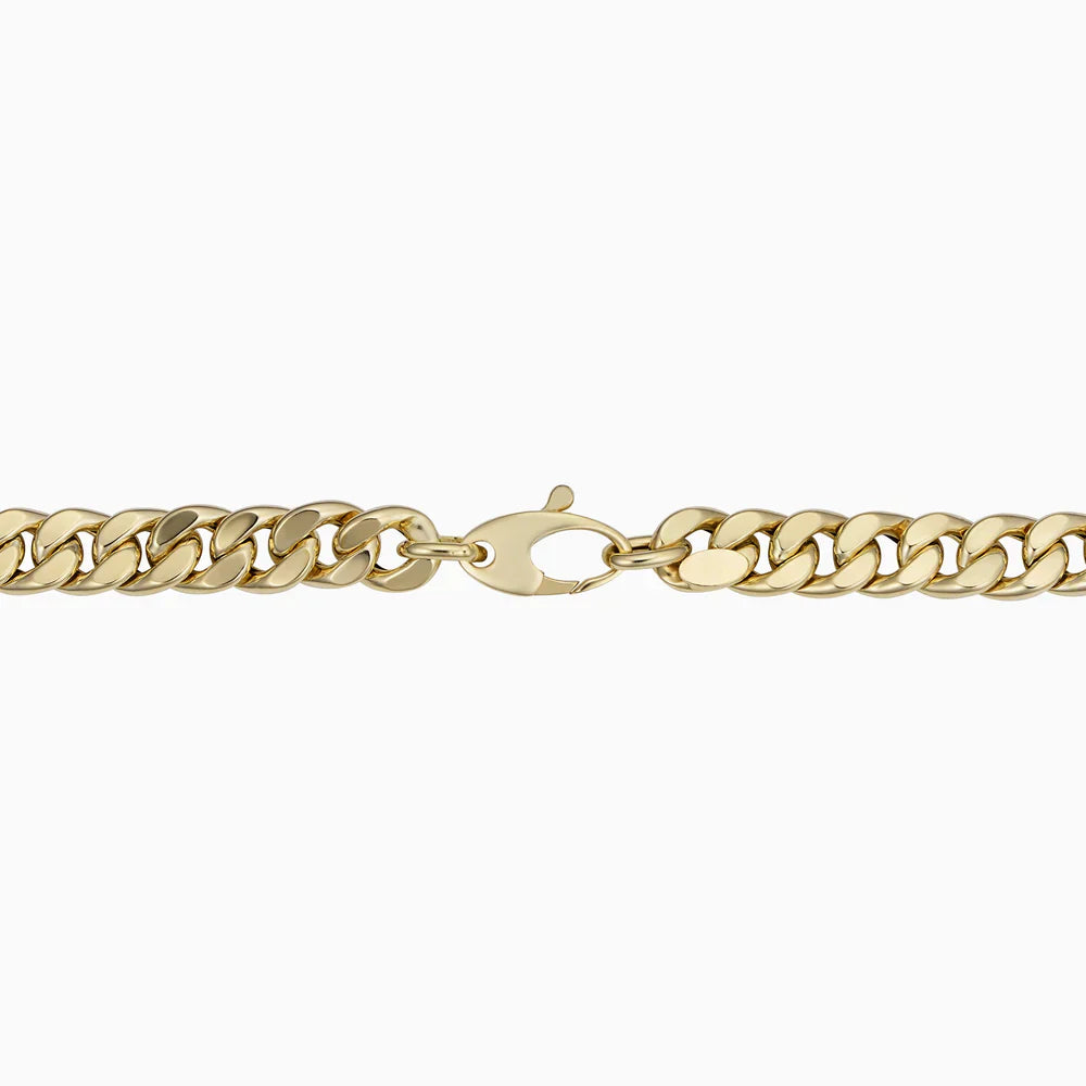 Estate Cuban Armband i Guld