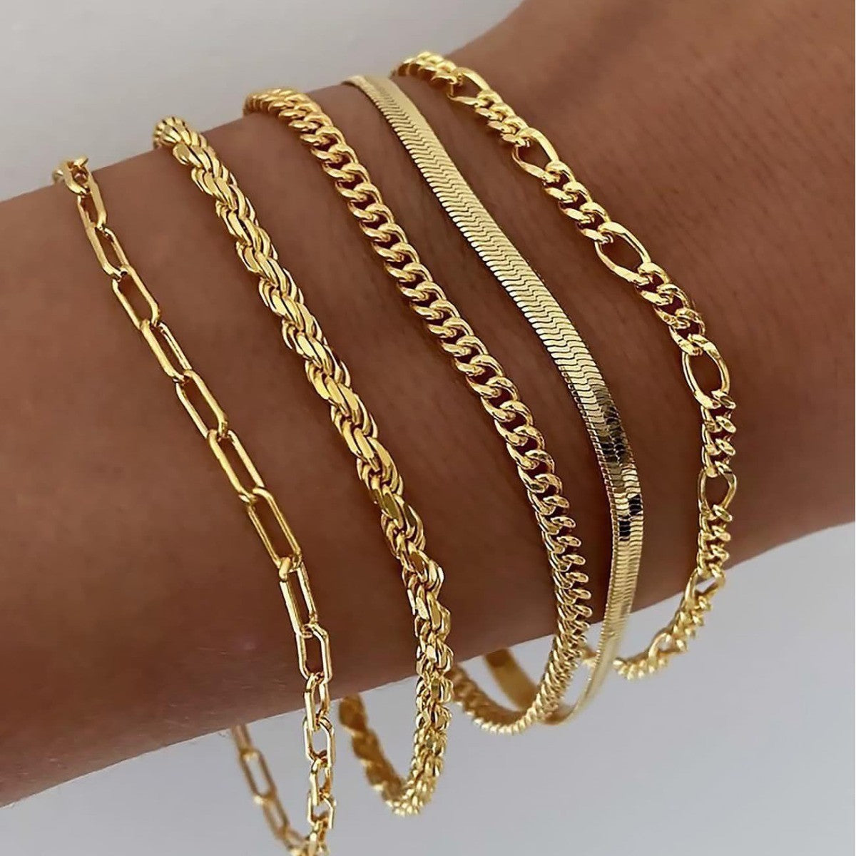 Ellis Renner Armbandsset i Guld