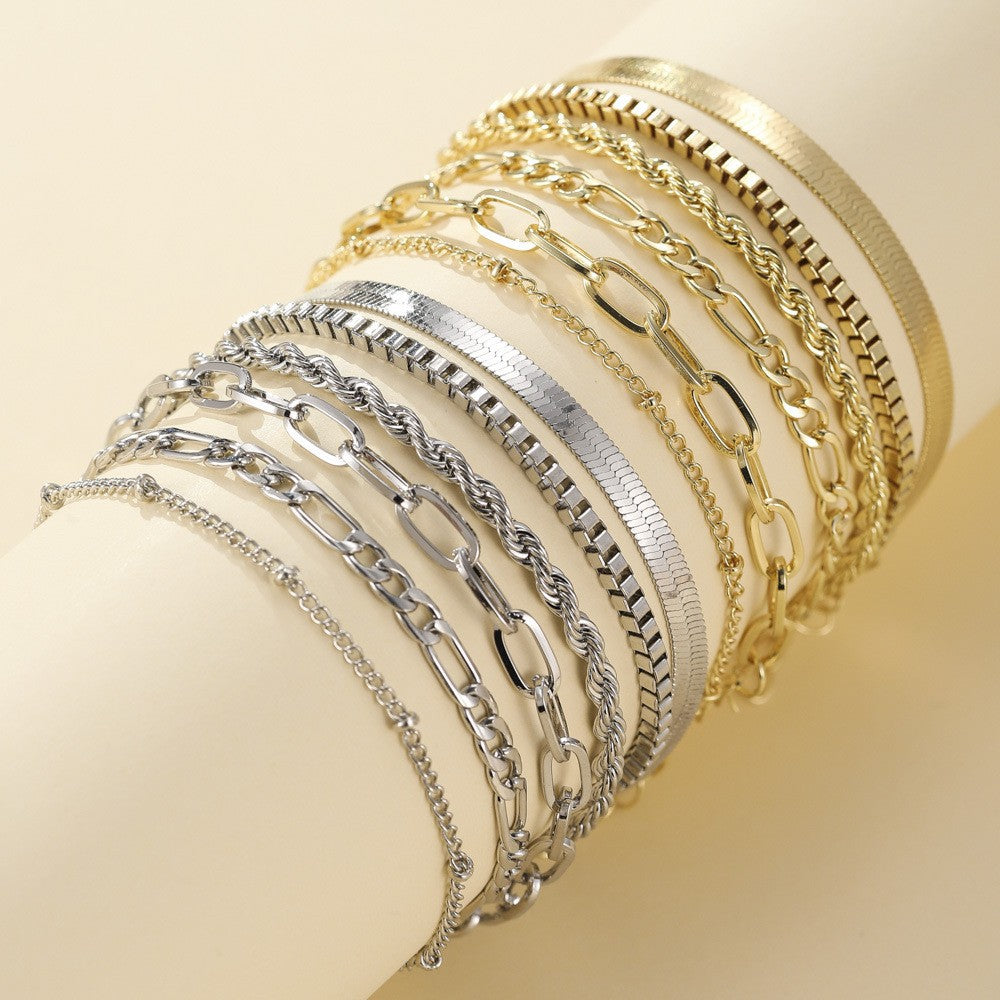 Ellis Renner Armbandsset i Guld