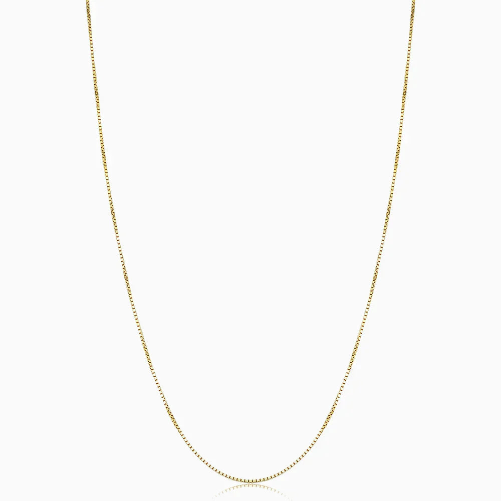Bodega Box Halsband i Guld
