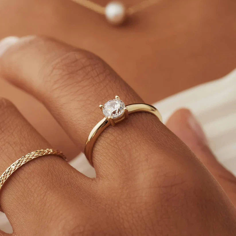 Mira Castelle-Ring i Guld
