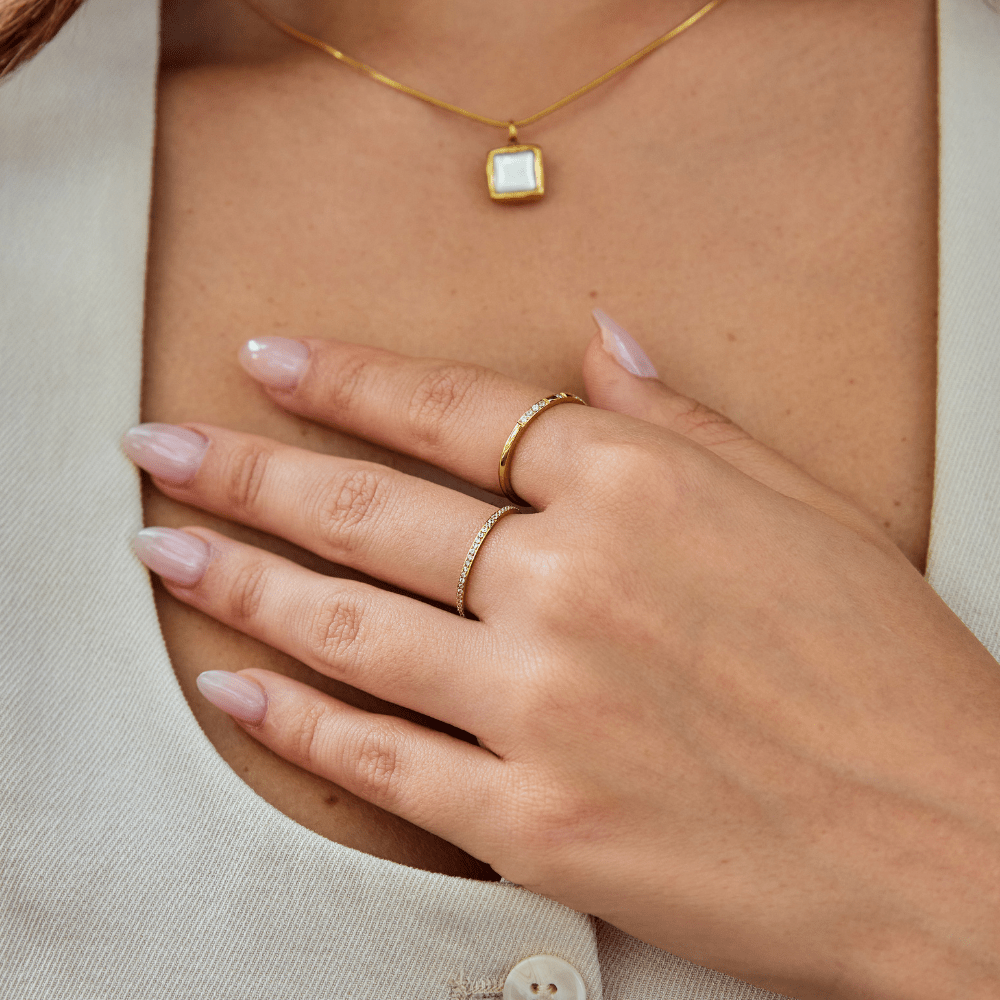 Eternity 18K kristallring