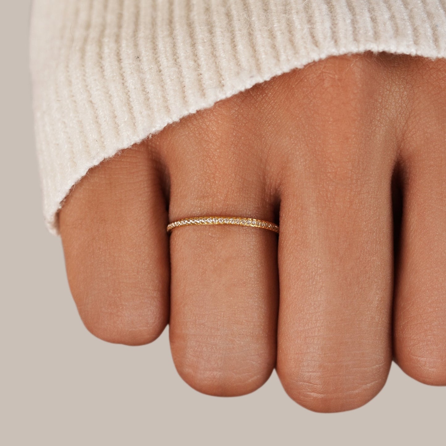 Eternity 18K kristallring