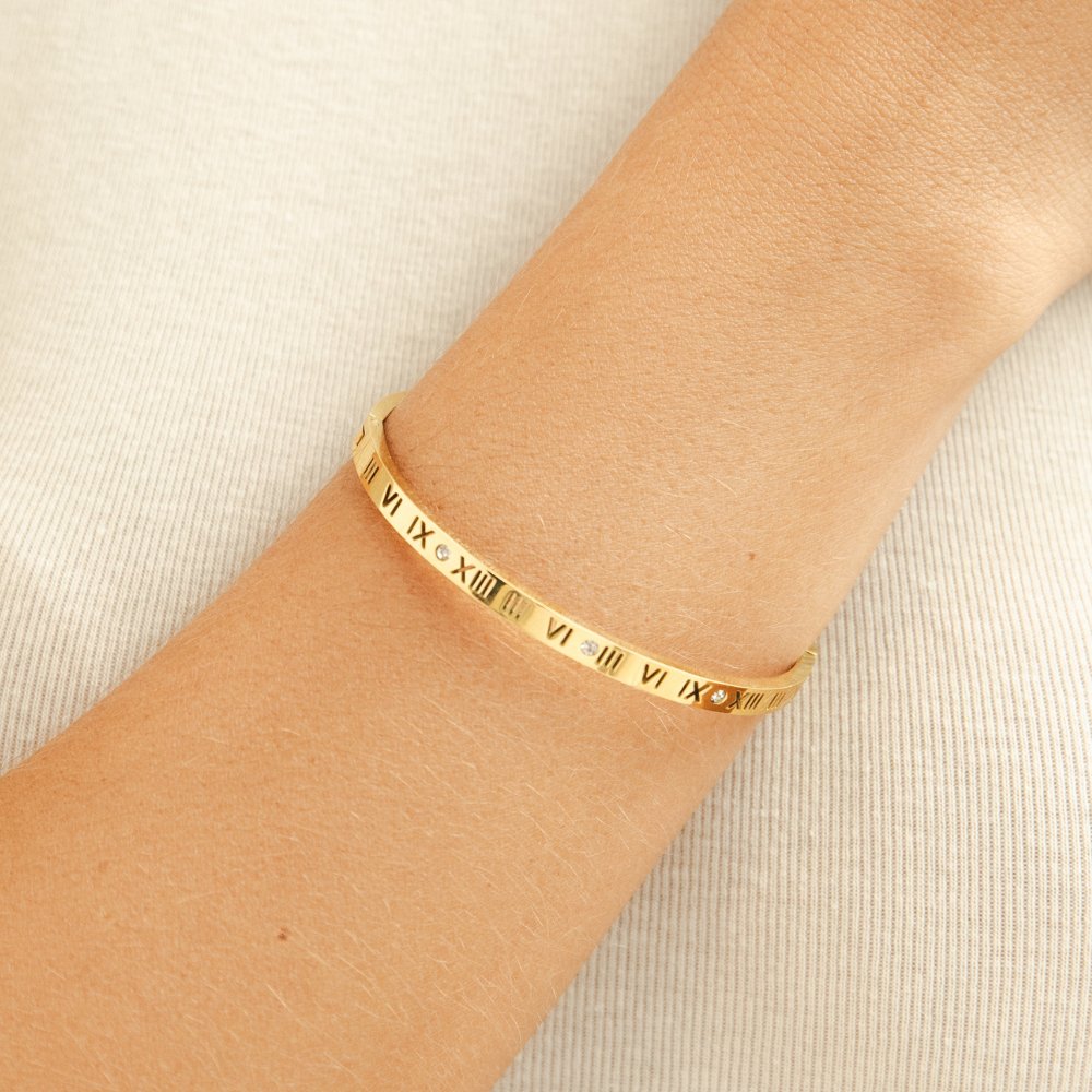 Roman 18K guldarmband