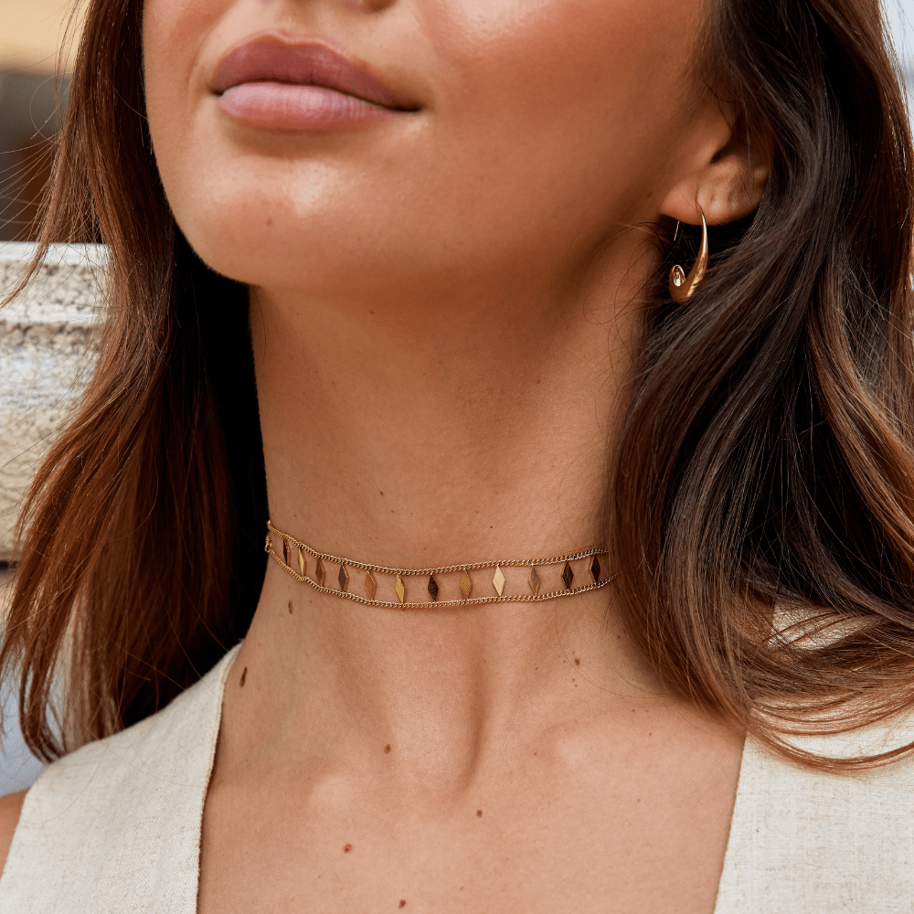 Zara guldchoker