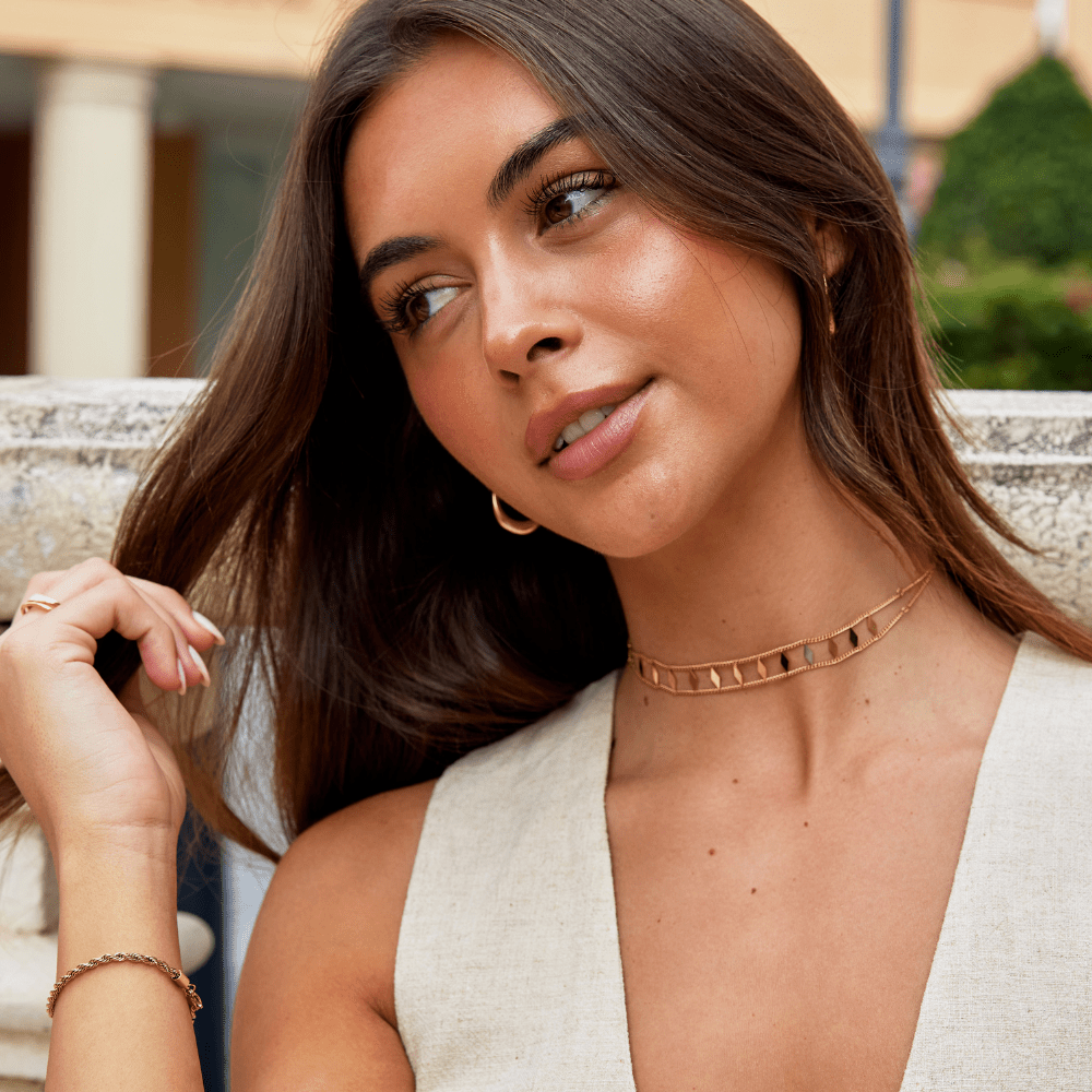 Zara guldchoker
