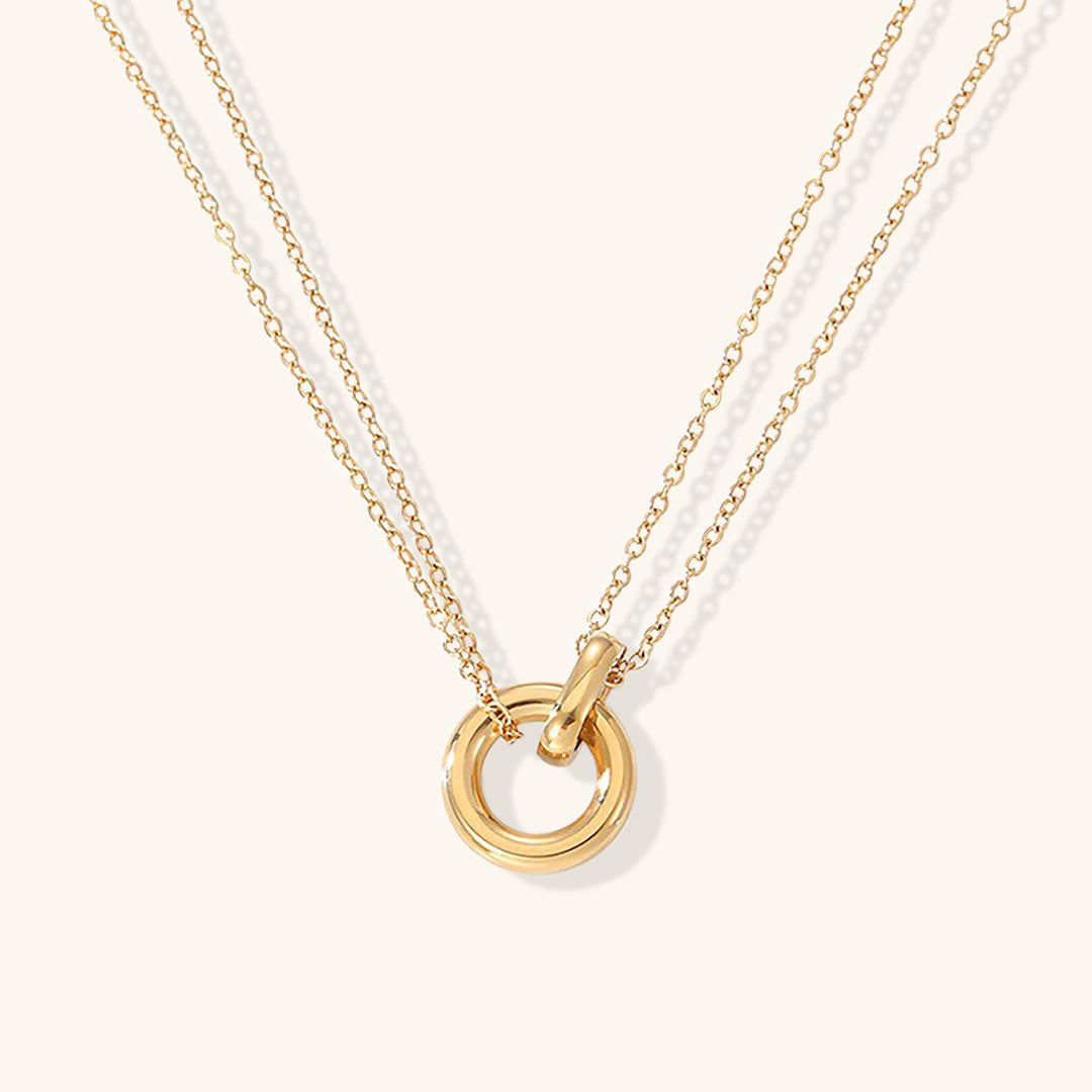 Harper guldkedja med ring