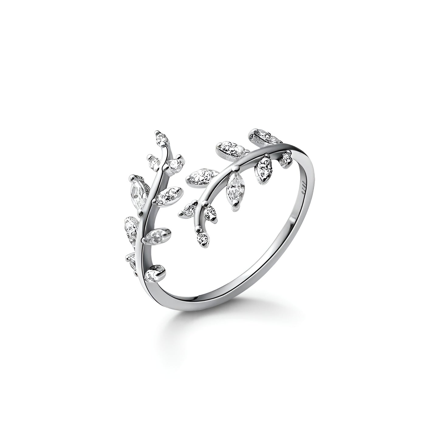 Elegant Justerbar Bladring – Guld eller Silver