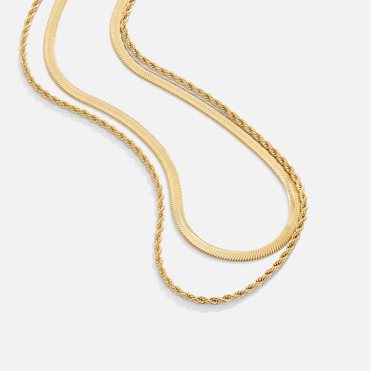 Alexandra lager-på-lager-halsband