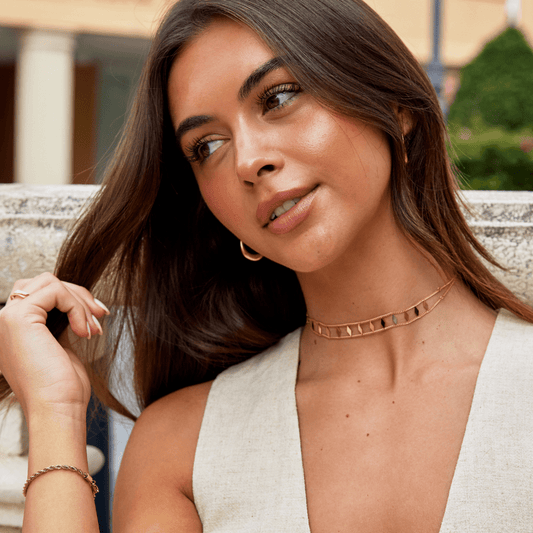 Zara guldchoker